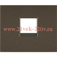 Накладка телефонной розетки 1хRJ11 Legrand Galea Life Dark Bronze