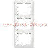 Рамка Legrand Galea Life 3 поста вертикальная Everest