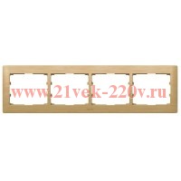 Рамка 4п гор Maple GL LEGRAND
