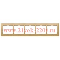 Рамка 5п гор Maple GL LEGRAND