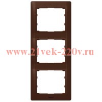 Рамка 3п вер Кожа Club GL LEGRAND