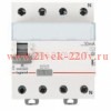 ВДТ DX3 4П 63А AC 100мА N спр. LEGRAND