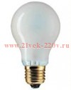Лампа накаливания ReinfC 60W E27 230V A60 FR_PHILIPS_(вибростойкая матовая D60)