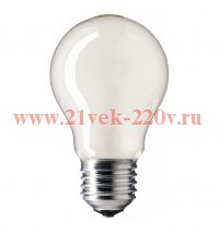 Лампа накаливания STANDART P45 FR 60W E14 230V PHILIPS