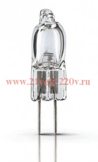 Лампа галогенная 7387 ESA M/29 6V 10W G4 205lm 100h d9x31 PHILIPS