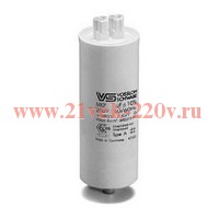 Конденсатор WTB 13,5 мкФ ±5% 250V d30 l95 M8x10 (Пласт. корпус/Wago/ 40C...+85C)