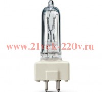 Лампа галогенная 6873P FRH CH/82 GY9.5 150h PHILIPS (OSRAM 64674 )