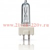 Лампа галогенная 6877P M/40 500W GY9.5 230V PHILIPS (OSRAM 64672 GE 39621)