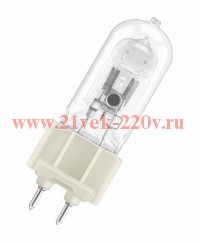 Лампа металлогалогенная HQI T 150/WDL UVS 13000lm G12 d=25 l=84