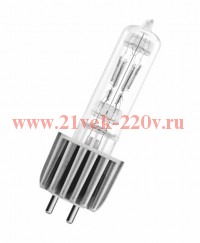 Лампа галогенная 93728 HPL 575W 240V G9.5 14900lm 400h d20x104 3200K OSRAM (PHILIPS 7007)