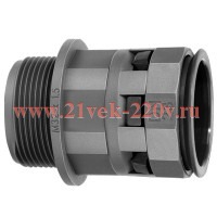 Муфта труба-коробка DN29 мм M40х1,5 полиамид чёрная DKC