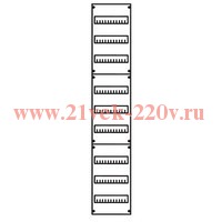 Панель для модульных уст-в 1ряд/9 реек