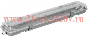 Светильник ДСП 2102 под LED лампу 2хT8 600мм IP65 IEK