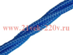 2х1,5 Blue(синий) витой матерчатый провод