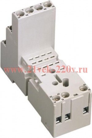 Цоколь CR-M3LS (логический) для реле CR-M 3ПК ABB