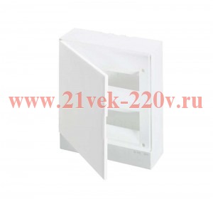 ABB Basic E Бокс настенный 24М белая непрозрачная дверь (с клеммами)1SZR004002А2107