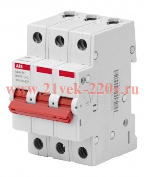 ABB Basic M Выключатель нагрузки 3P, 50A, BMD51350