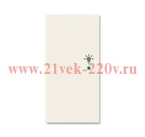 SRL-2-L-96 Клавиша двойная левая free@home, освещение, Basic 55, цвет chalet-white