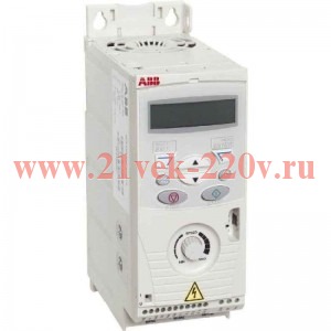 Преобразователь частоты ABB ACS150-03E-08A8-4, 4 кВт, 380 В, 3 фазы, IP20