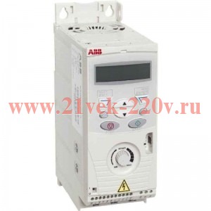 Преобразователь частоты ABB ACS150-03E-03A3-4, 1.1 кВт, 380 В, 3 фазы, IP20