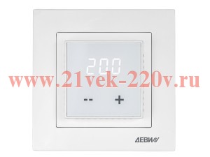 Терморегулятор ДЕВИ Room с датчиком пола, цифровой LED дисплей (замена DEVIreg™ 530 140F1030)
