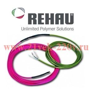Нагревательный кабель REHAU SOLELEC 1020/1080 W 60м