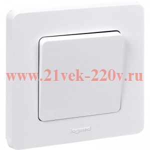 Рамка Legrand Inspiria 1 пост белая