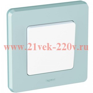 Рамка Legrand Inspiria 1 пост мятный