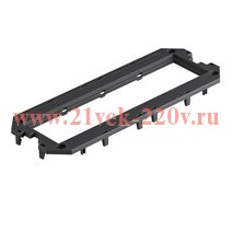 Накладка для монтажной коробки OBO Bettermann UT4 для 4xModul45 208x76 мм (полиамид, черный)