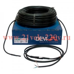 Нагревательный кабель Devi DTCE-30, 27m, 830W, 230V