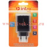 Intro СС610 USB зарядки_25Зарядка сетевая Quick Charge, 3 USB (60/120/1440)
