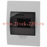 Бокс ЩРВ-П-6 мод. встраив. пластик IP41 SIMPLE NO-box_simple-plastic_6_flush ЭРА Б0041510