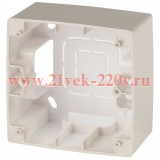 ЭРА 12-6101-04 Шампань Коробка наклад. монтажа 1 пост, 12