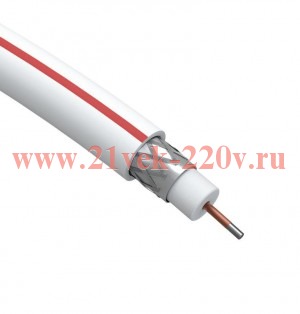 Кабель SAT 50 M.CCS/(оплетка Al 75%)PVC 75Ом 100м SIMPLE (м) Эра Б0044607