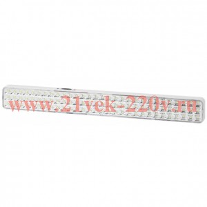 Светильник светодиодный DBA-107-0-20 аварийный непостоянный 90LED 4ч IP20 (20/560) Эра Б0044404