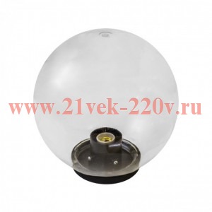 ЭРА НТУ 01-150-402 Светильник садово-парковый, шар прозрачный D=400 mm