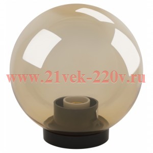 ЭРА НТУ 01-60-203 Светильник садово-парковый, шар золотистый D=200 mm