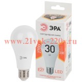 Эра Лампа светодиодная LED A65-30W-827-E27