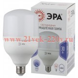ЭРА LED POWER T100-30W-6500-E27 (диод, колок, 30 Вт, хол, E27) (20/600)