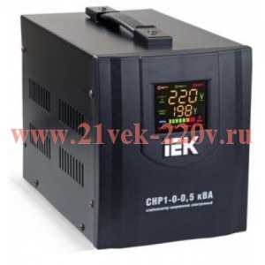 Стабилизатор напряжения серии HOME 0,5 кВА (СНР1-0-0,5) IEK