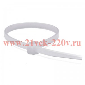 Хомут кабельный 12.5х720 полиамид бел. (уп.100шт) DKC 25239SR