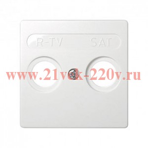 Накладка на розетки R-TV-SAT Simon 73 Loft, белый