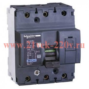 Силовой автоматический выключатель Schneider Electric NG125N 3П 25A C