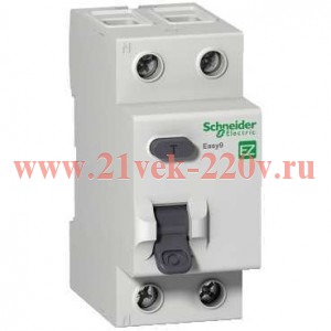 УЗО + защита от перенапряжения Easy9 2П 40А 300мА AC 230В Schneider Electric