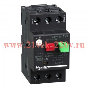 Автомат защиты электродвигателя Schneider Electric EasyPact TVS 0,4-0,63A
