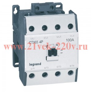 Контактор Legrand CTXз 4P 100A (AC-1) 230В AC