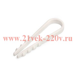 Дюбель-хомут для круглого кабеля ДХ 11-18мм полиамид (100шт) (ДХ 11-18)