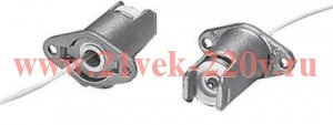 Патрон 30523 VS R7s торцевой металл+керамика+провод 1.00 кв.мм