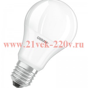 Лампа светодиодная LED DUO CLICK DIM SST CLAS A60 8,5W/827 1клик-100% / 2клик-40% изменяемая яркость