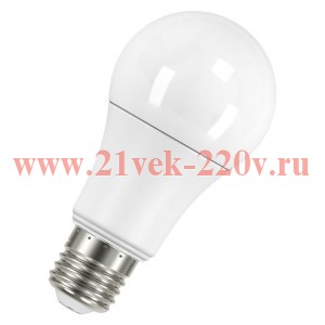 Лампа светодиодная LS CLA 60 7W/827 (=60W) 220-240V FR E27 600lm 15000h традиц.форма LEDVANCE Osram